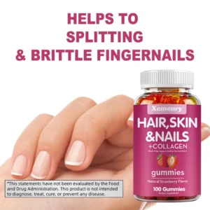 Biotin Gummies Supports Hair Skin Nails & Collagen