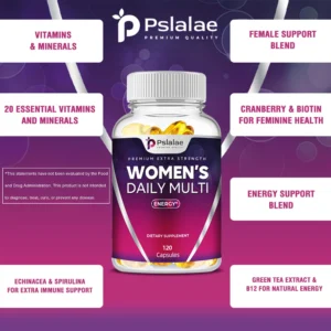 Women's Multivitamin,Support Energy& Immune Health