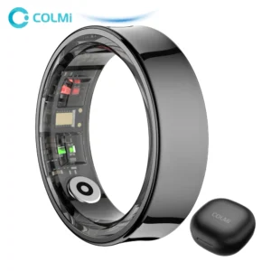 Smart Ring with Charging Case, Body Temperature