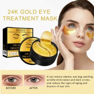Pure Gold AntiAging Under Eye Mask Removal Eyebags