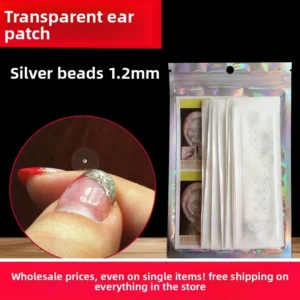 Gold Silver Ear Acupressure Seed Auricular Therapy