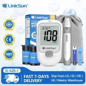 Blood Glucose Monitor, Device Diabetes Testing Kit